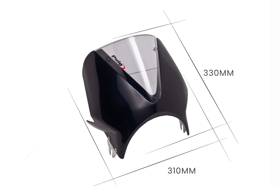 KAWASAKI W 230 [2025] – Vision windshield visor – heavily tinted