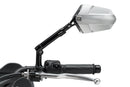 HARLEY-DAVIDSON SPORTSTER S RH 1250 S [2025] - PUIG Explorer rear view mirror left | Black / anodized aluminum | PUIG 014ND