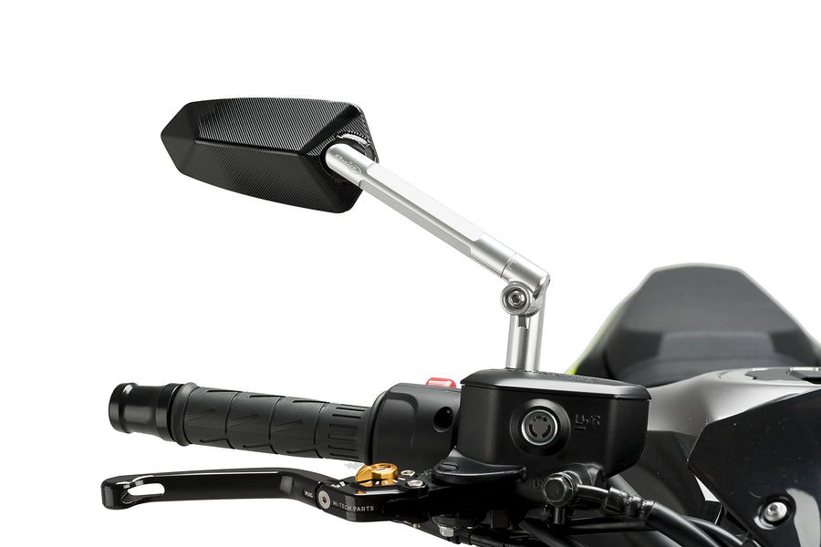 HARLEY-DAVIDSON SPORTSTER S RH 1250 S [2025] - F1.1 rear view mirror right | Anodized aluminum / black | PUIG 017DN