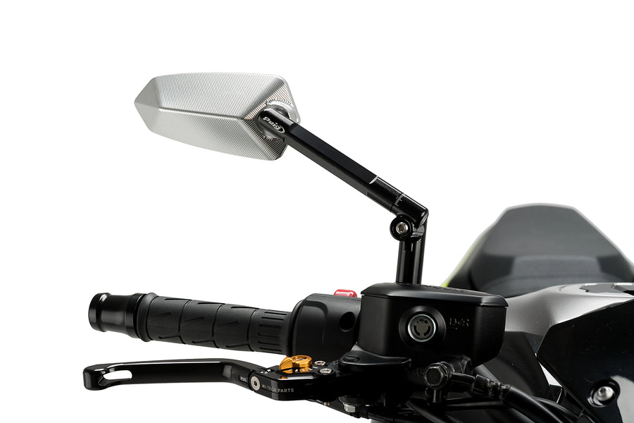 HARLEY-DAVIDSON SPORTSTER S RH 1250 S [2025] - F1.1 rear view mirror right | Black / anodized aluminum | PUIG 017ND