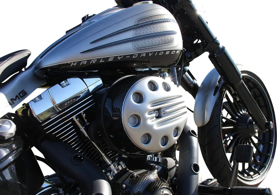 harley davidson fxsbse [CULT WERK] – air filter cover “Slotted”