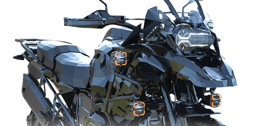 Universal LED daytime running lights and additional headlights [Motorize]