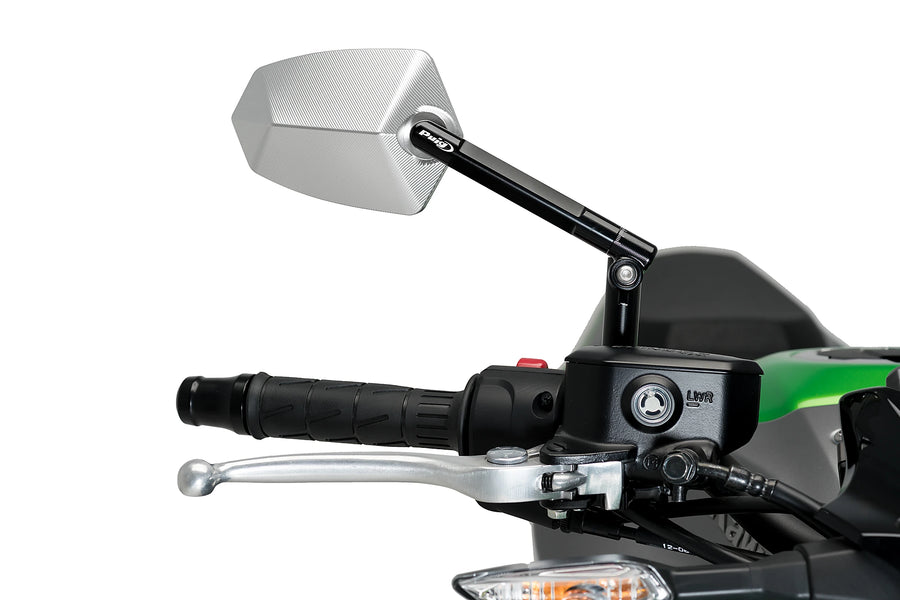 HARLEY-DAVIDSON SPORTSTER S RH 1250 S [2025] - GT.1 rear view mirror right | Black / anodized aluminum | PUIG 020ND