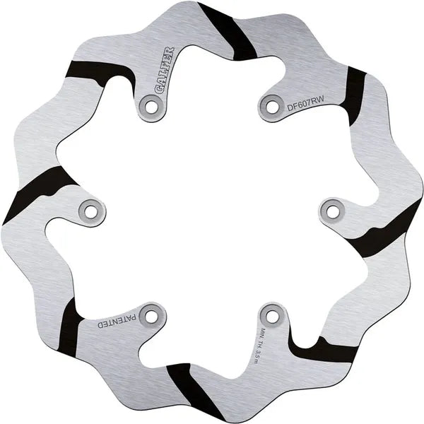 Ktm 350 GS [1981] - BRAKE DISC FIXED WAVE GROOVED OVERSIZE – picture 3