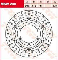 Ducati 1100 Hypermotard Evo [2010-2012] - brake disc - picture 11