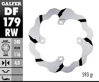 Kawasaki KX 450 F (KX 450 F) [2015-2018] - BRAKE DISC FIXED WAVE GROOVED OVERSIZE – Picture 6