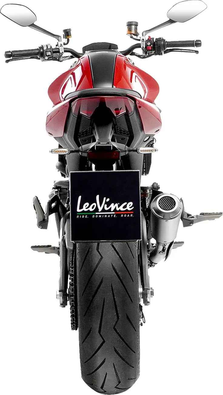 cf moto 700 cl x heritage [LEOVINCE] – LV-10 slip-on silencer