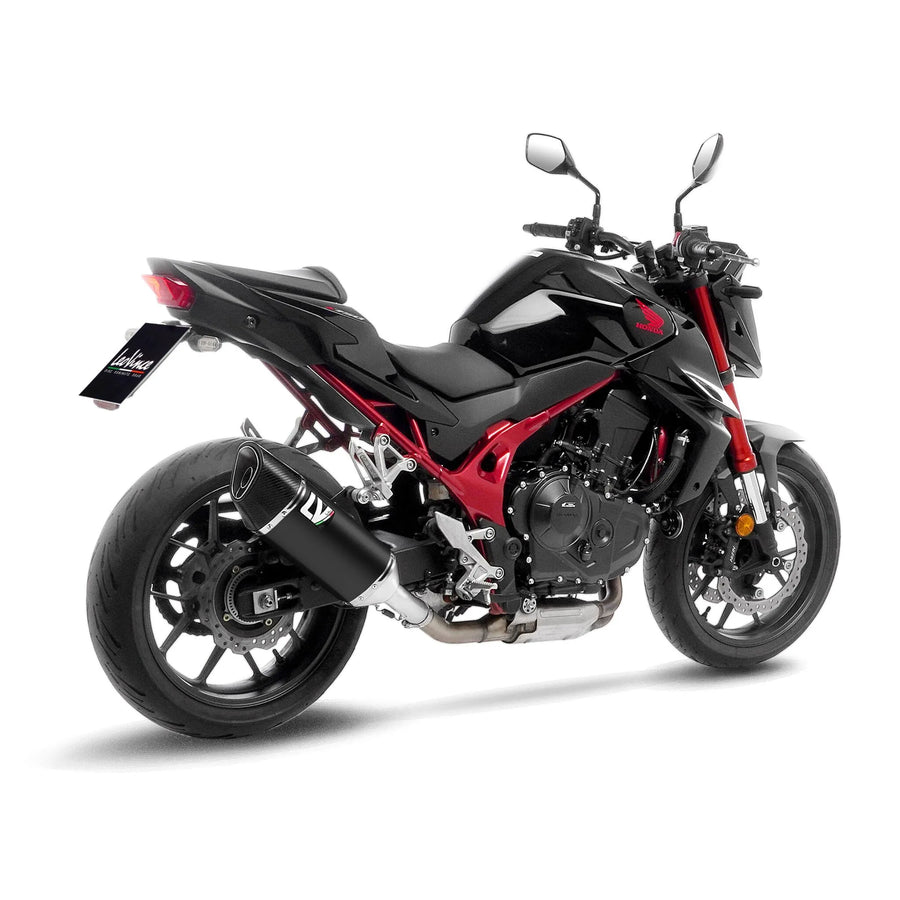 honda cb 750 hornet [LEOVINCE] – LV-14R Black Edition slip-on rear silencer