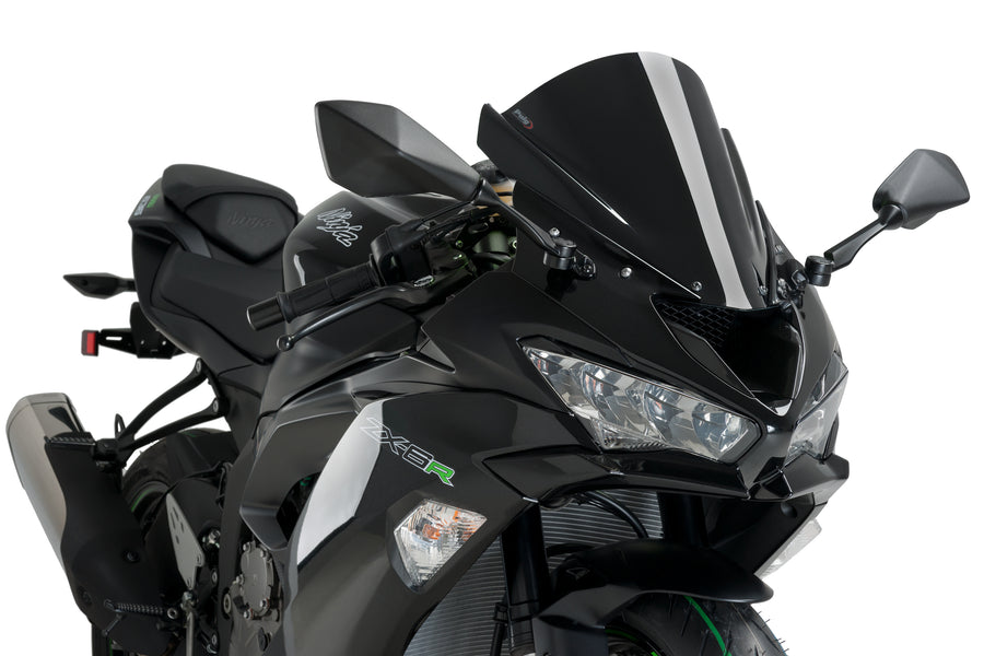 KAWASAKI ZX-6R NINJA [2018] – Z-Racing Screen – Black