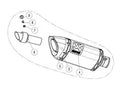 Yamaha Tracer 700 [AKRAPOVIC] – Ersatz-Schalldämpfer