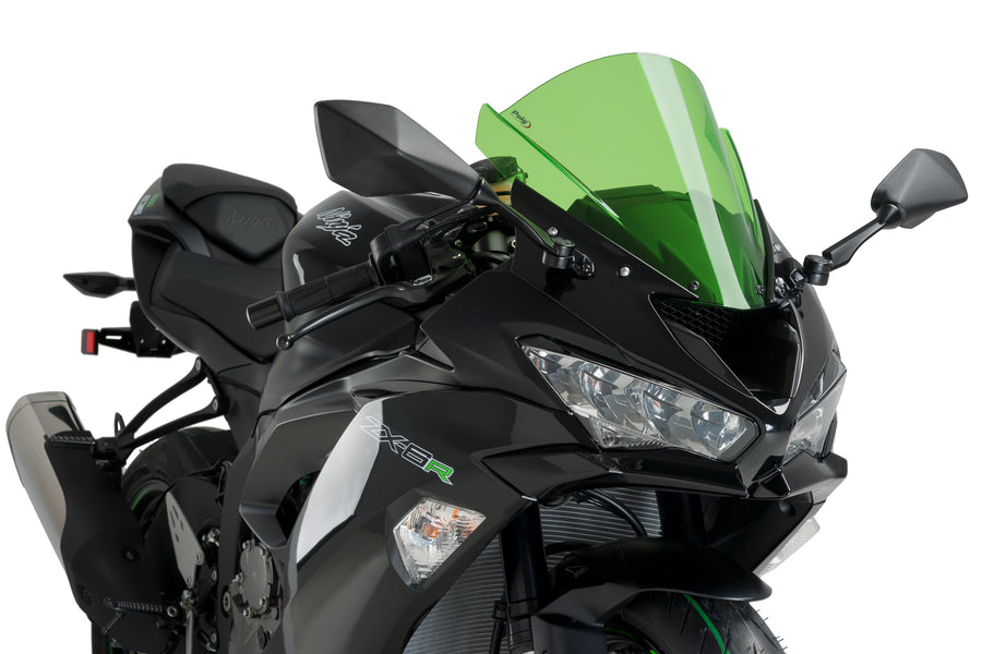 KAWASAKI ZX-6R NINJA [2018] – Z-Racing Screen – Black