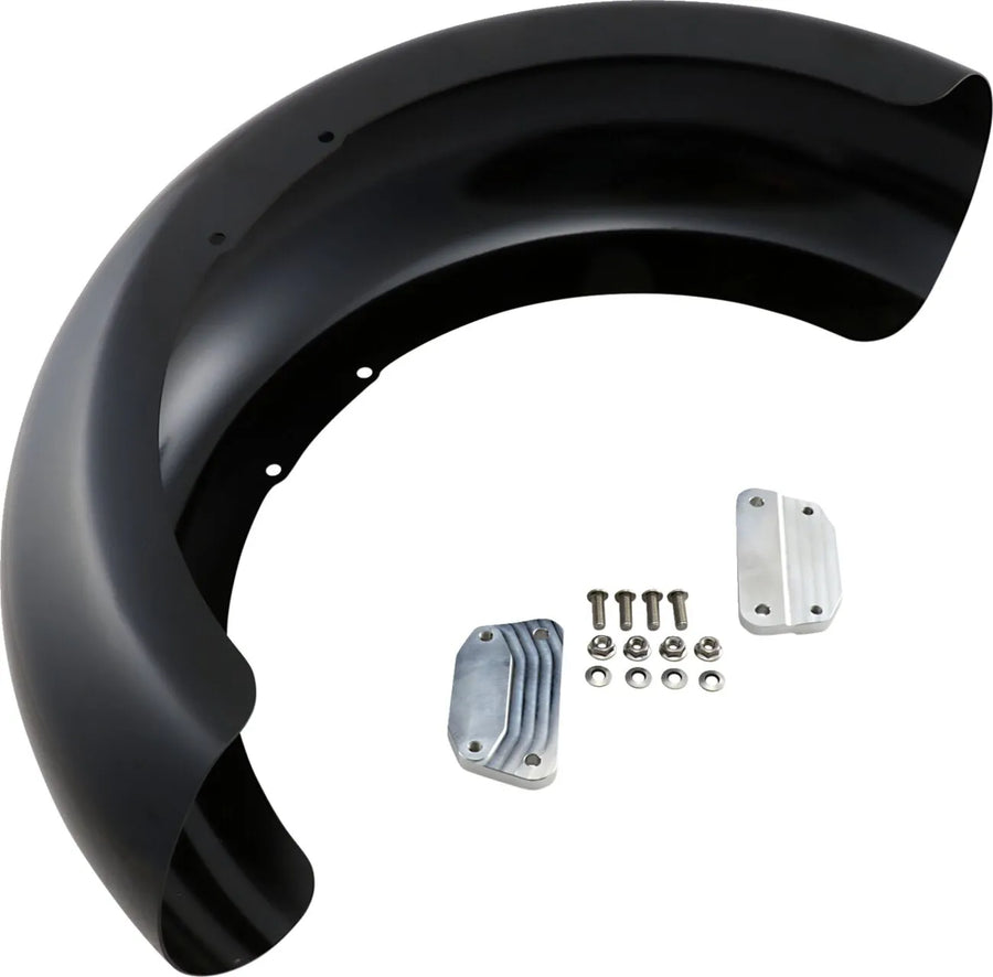 harley davidson dyna [KLOCK WERKS] - Hugger Series front fender with mounting blocks for Softail/Dyna