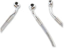 harley davidson flhtcui [DRAG SPECIALTIES] - Stainless steel extended brake line kit-2