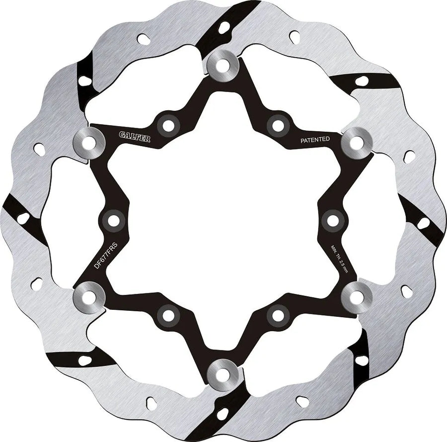 Gas EC 250 [2018-2020] - floating wave brake disc, grooved – picture 1
