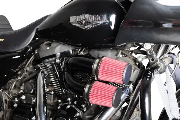Harley-Davidson FXLRST 1923 Softail Low Rider ST 117 H.O. [2025] - Tuned Induction Luftfilterkit – Oberfläche: Schwarz – Bild 9