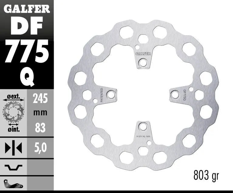 Ducati STREETFIGHTER V4 1100 SP2 [2023-2024] - Cubiq brake disc – picture 2