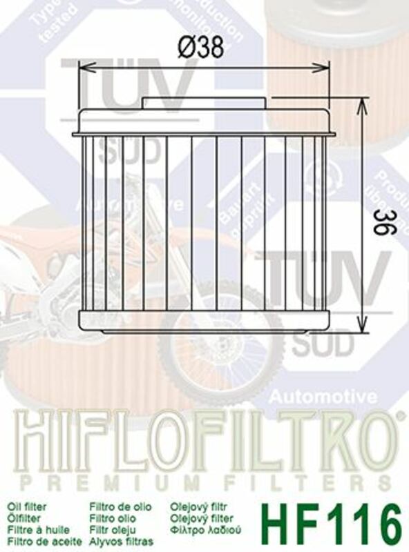Honda CRF 450 [HiFlofiltro] - oil filter