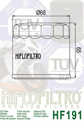 Triumph Daytona 955i [HiFlofiltro] - oil filter - 0