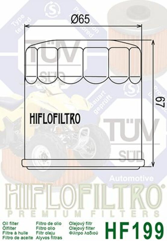 Indian Scout Sixty Scout60 [HiFlofiltro] - oil filter