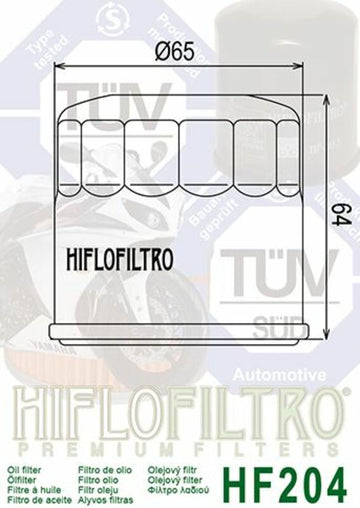 Triumph Tiger 800 XR TIG800 [HiFlofiltro] - oil filter - 0