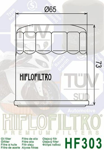 Honda Africa Twin XRV 650 [HiFlofiltro] - oil filter - 0