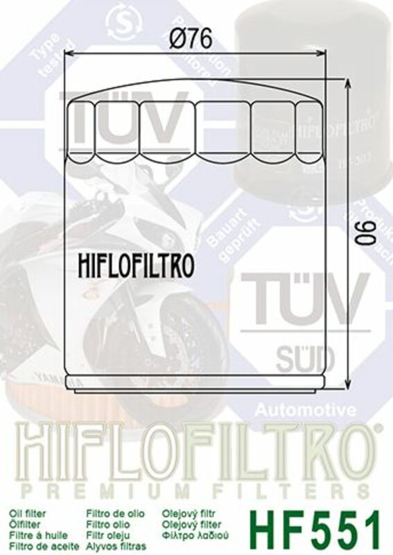 Moto Guzzi V11 Le Mans [HiFlofiltro] - oil filter