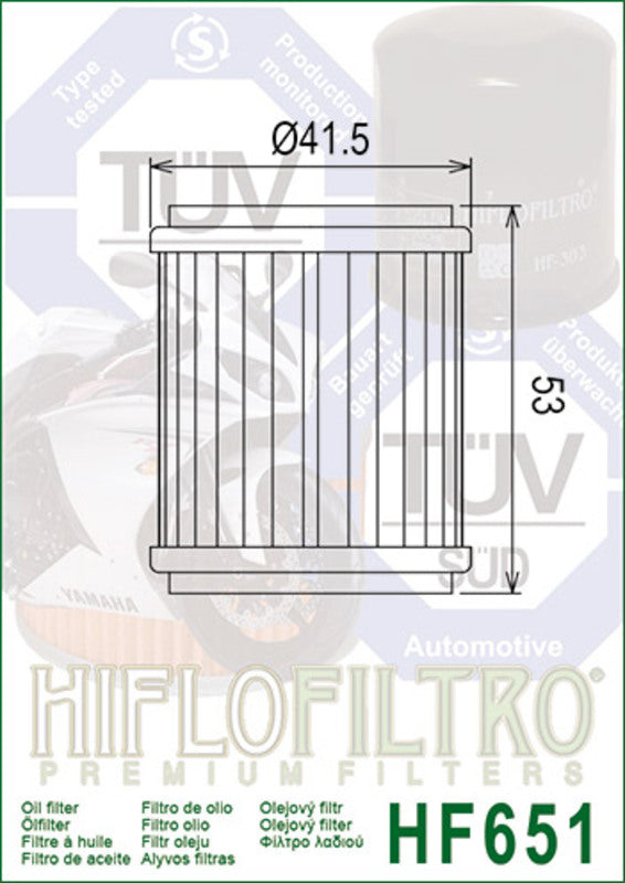 Gasgas SM 700 GG700 [HiFlofiltro] - oil filter
