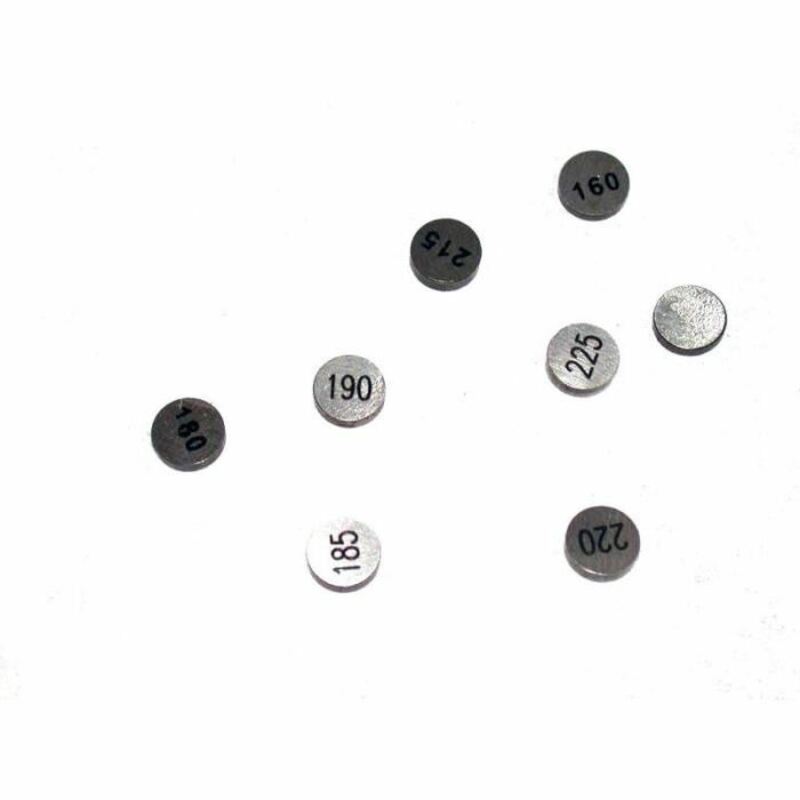 Honda Cb 900 F2 [TOURMAX] - valve shims Ø25mm - starter set with 2 pieces per thickness
