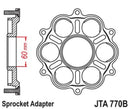 Ducati Panigale 1199 [JT SPROKETS] - Rear sprocket carrier - 6 Silentbloc Ducati Panigale/Monster-1