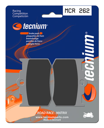Aprilia Rsv 1000 Tuono Rp [TECNIUM] - Racing Sintered Metal Carbon Brake Pads - MCR262