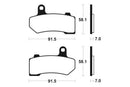 Harley -Davidson Ultra Limited Flhtk [Tecnium] - brake pads-2