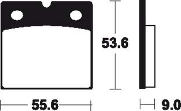 Moto Guzzi Le Mans 3 [Tecnium] - brake pads - 0