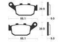 Kawasaki Z 900 RS ZR900C [TECNIUM] - Sinter metal brake pads-2
