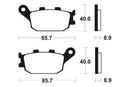 Yamaha tracer 700 RM07 [TECNIUM] - brake pads-2