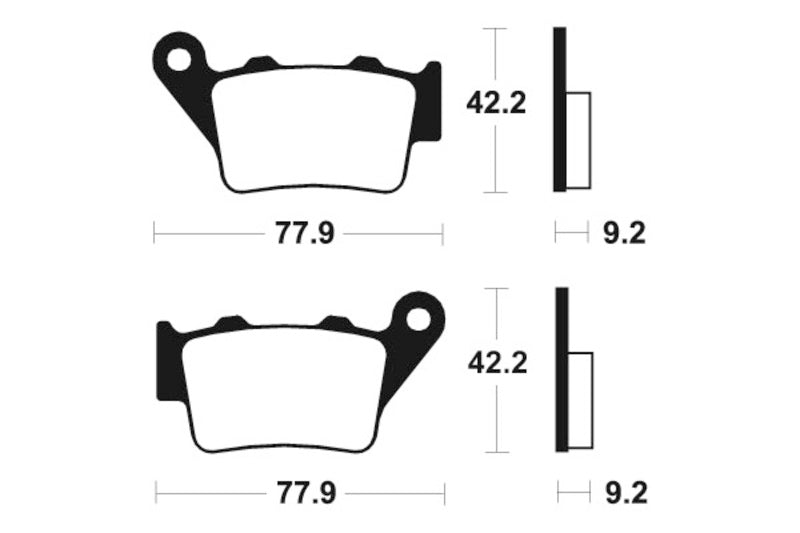 Triumph Tiger 900 Rally TIG900 [Tecnium] - brake pads