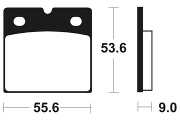 Moto Guzzi Le Mans 3 [Tecnium] - sinter metal brake pads - 0