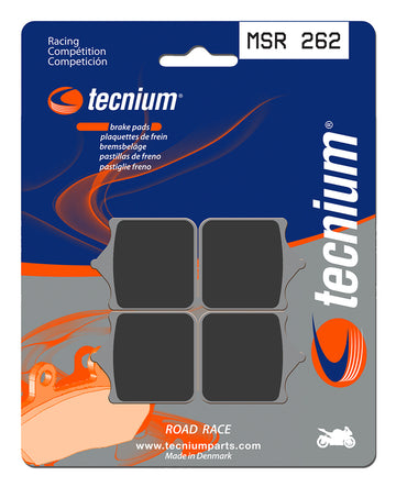 Aprilia Rsv 1000 Tuono Rp [TECNIUM] - Professional Racing Sintered Metal Brake Pads - MSR262