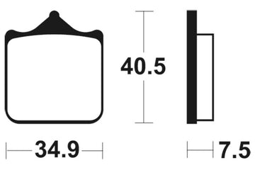 Aprilia Rsv 1000 Tuono Rp [TECNIUM] - Professional Racing Sintered Metal Brake Pads - MSR262 - 0