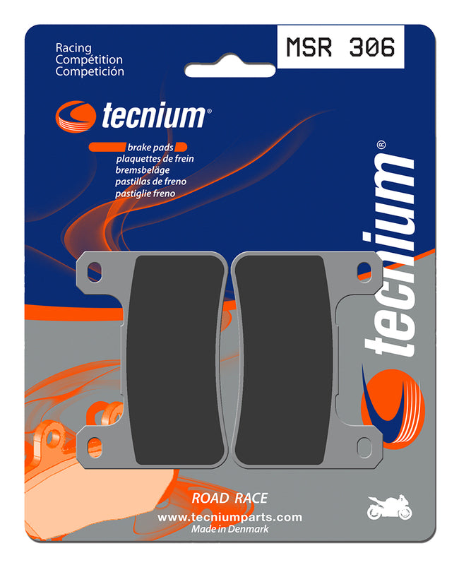 Kawasaki Zx 400 [TECNIUM] - Professional Racing Sintered Metal Brake Pads - MSR306