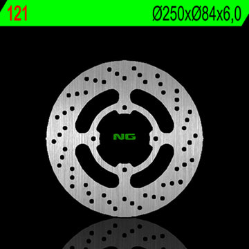 Suzuki Gsx 600 [NG BRAKE DISC] - round rigid brake disc