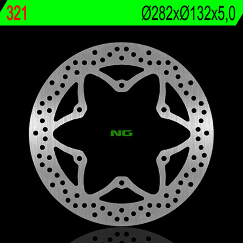Yamaha Xt 1200 Z Super Tenere [NG BRAKE DISC] - round rigid brake disc