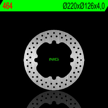 Husqvarna Te 610 E Dual H7 [NG BRAKE DISC] - round rigid brake disc