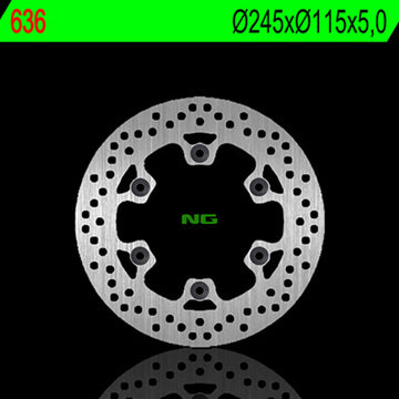 Ducati Scrambler 800 [NG BRAKE DISC] - round rigid brake disc