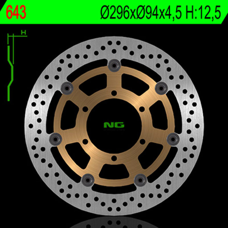 Honda Cb 900 [NG BRAKE DISC] - round floating brake disc