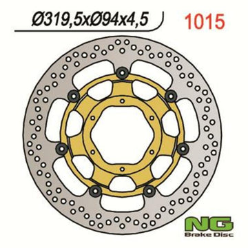 Honda Vtr 1000 Sp 1 [NG BRAKE DISC] - round floating brake disc