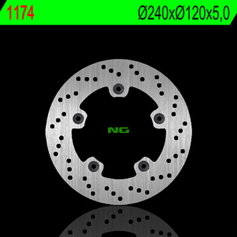 Suzuki Gsr 750 [NG BRAKE DISC] - round rigid brake disc