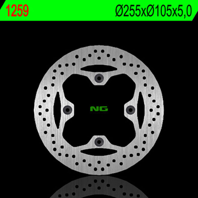Triumph Bonneville 865 [NG BRAKE DISC] - round rigid brake disc