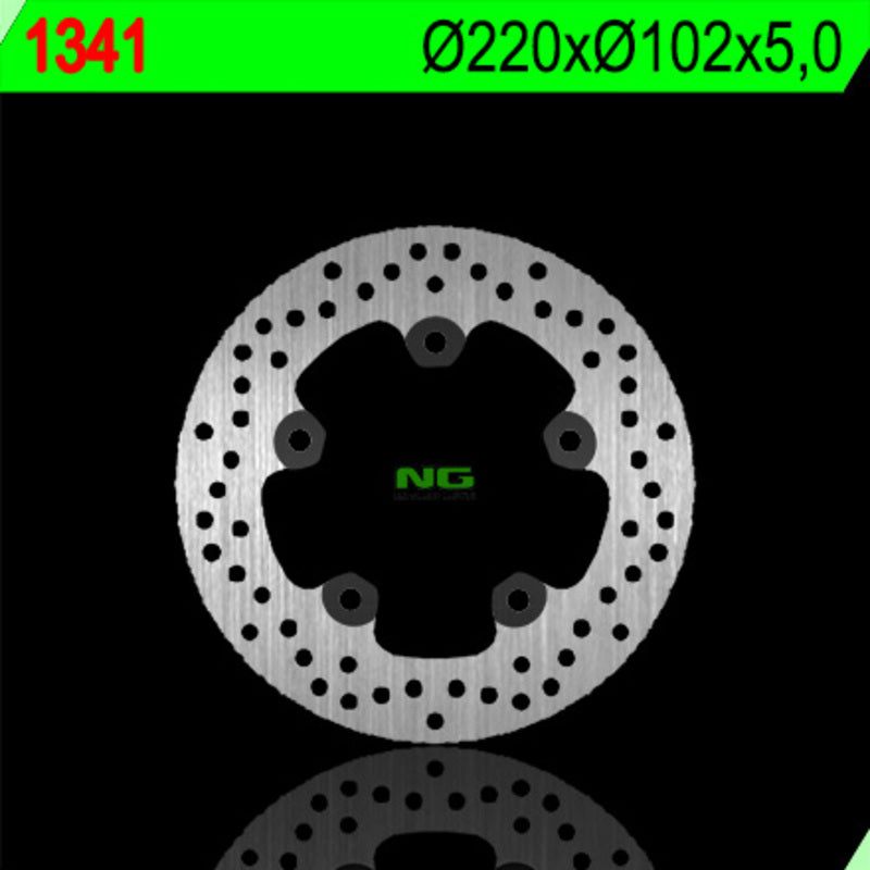 Aprilia Sl 1000 [NG BRAKE DISC] - round rigid brake disc