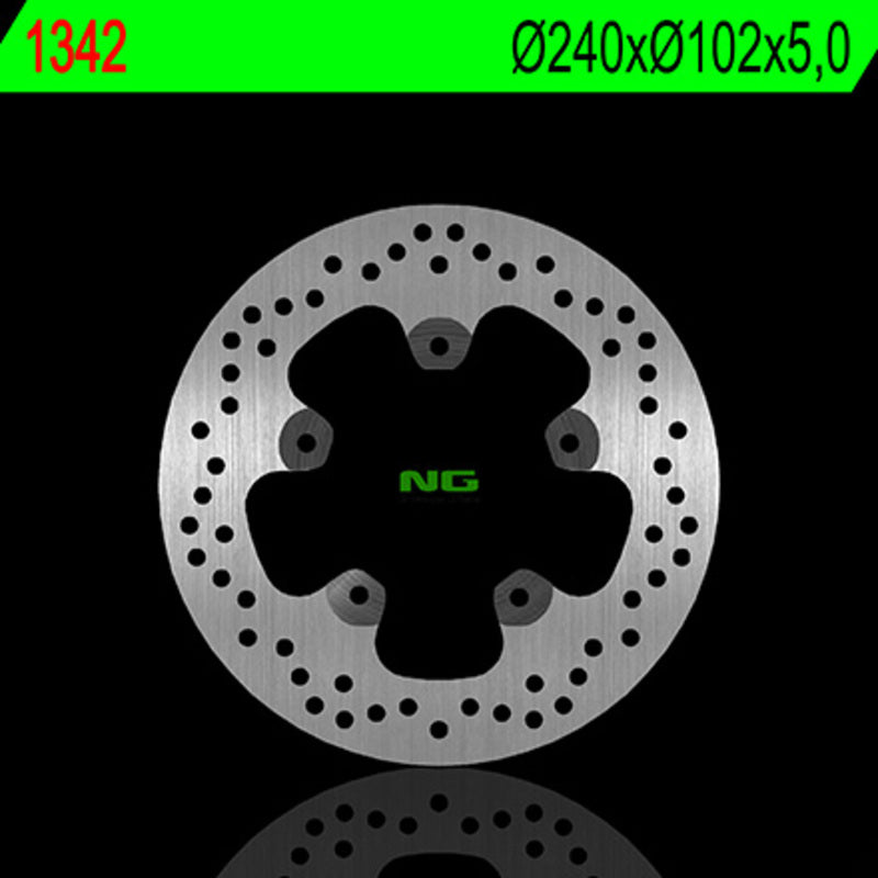Aprilia Sl 750 Shiver [NG BRAKE DISC] - round rigid brake disc