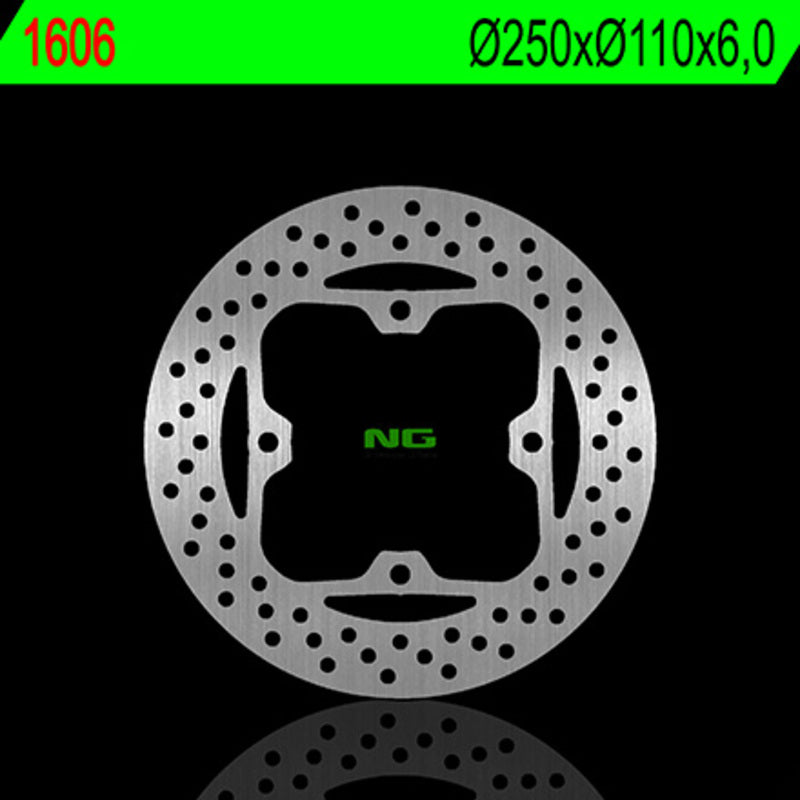 Kawasaki Zzr 1400 [NG BRAKE DISC] - round rigid brake disc
